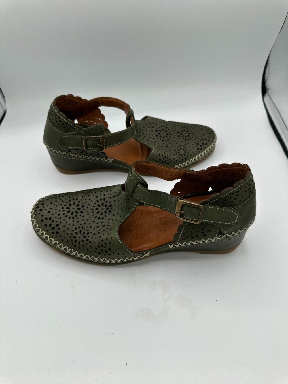 Spring Step Patrizia Airy Wedges Green Women's 38